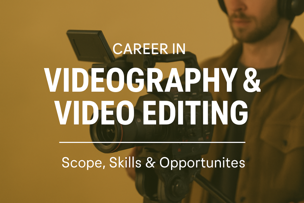 Career in Videography & Video Editing