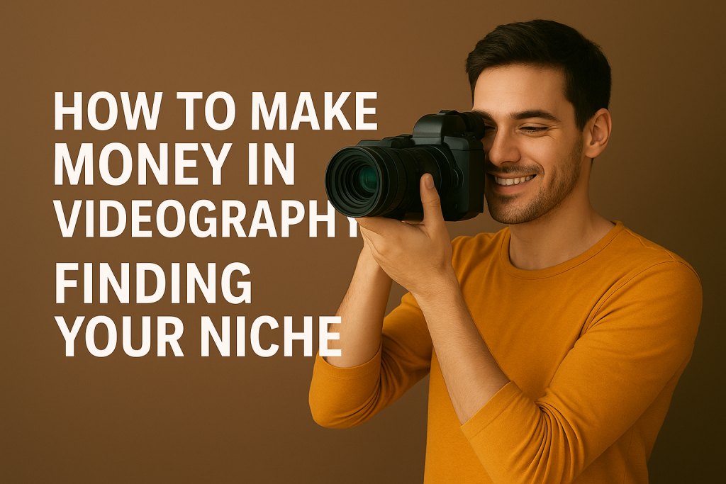 How to Make Money in Videography Finding Your Niche