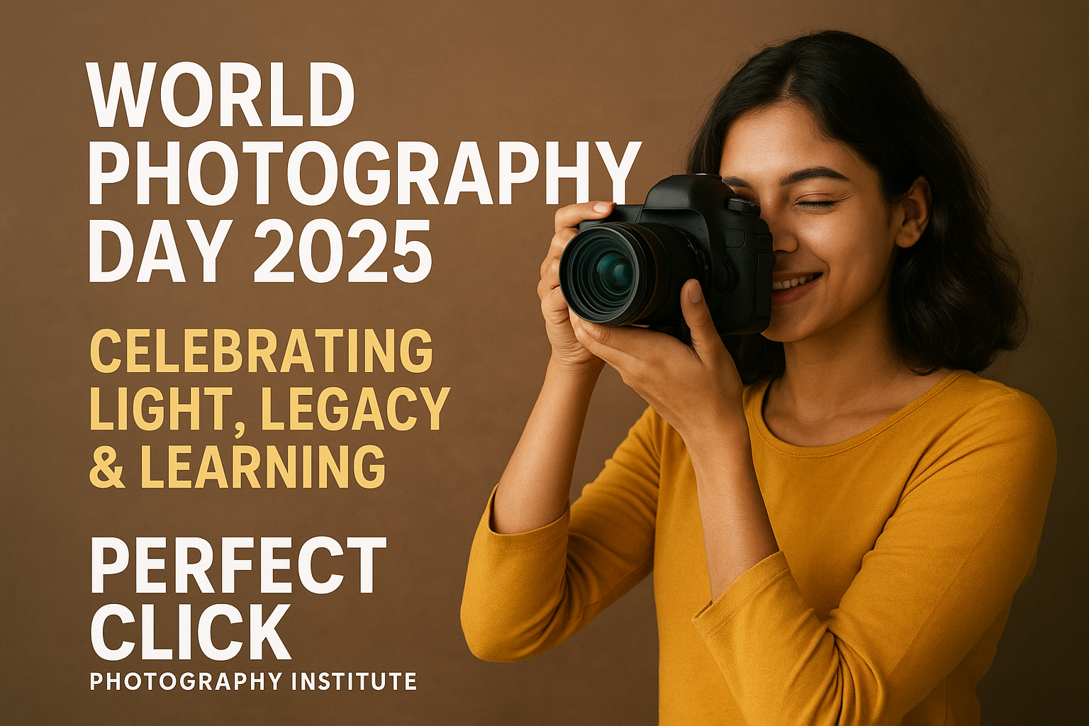 World Photography Day 19-August : Celebrating Light, Legacy & Learning with Perfect Click